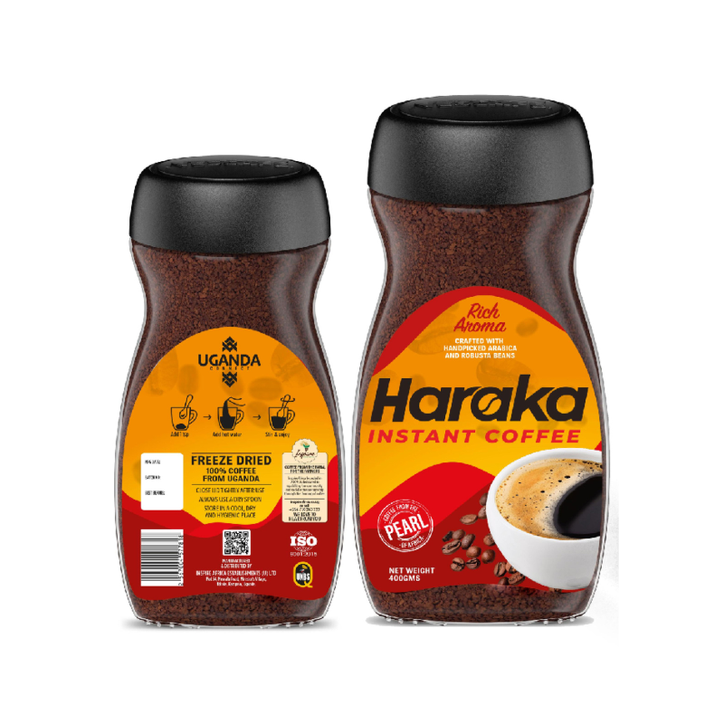 Haraka Instant Coffee – Rich Aroma | Freeze-Dried Arabica & Robusta Blend