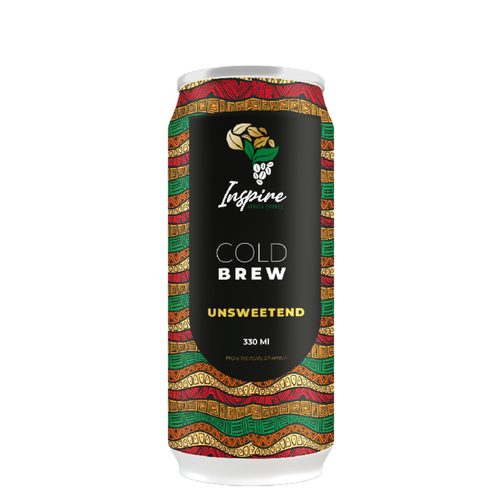 Inspire Africa Coffee – Cold Brew Unsweetened (Cultural Edition) – 330ml